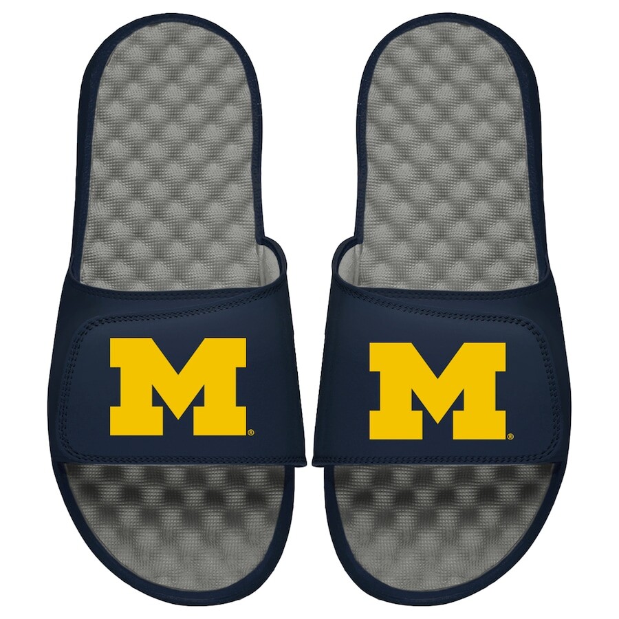 

Шлепанцы ISlide Michigan Wolverines, нави