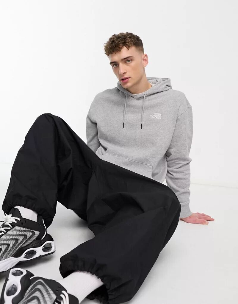 

Серая толстовка оверсайз The North Face Essential эксклюзивно для ASOS