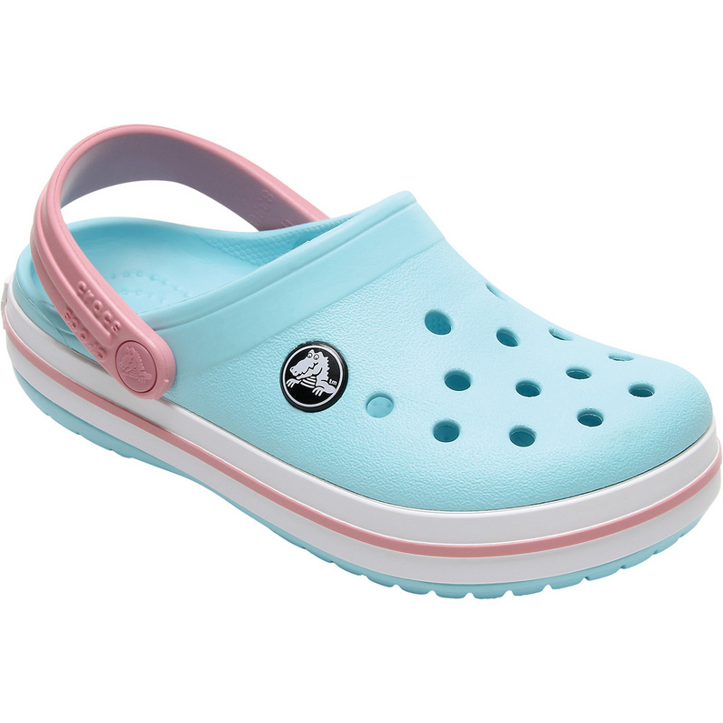 цена Детские сандалии Crocband Clog Crocs, синий