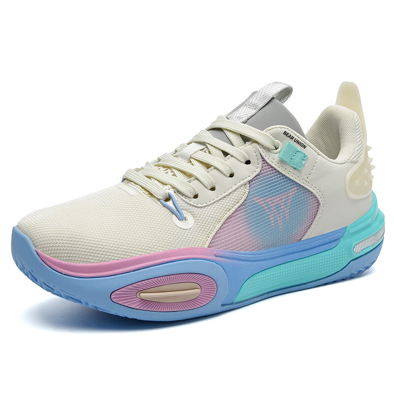 

Баскетбольные кроссовки Basketball Shoes Unisex Low-top Bear Union, белый