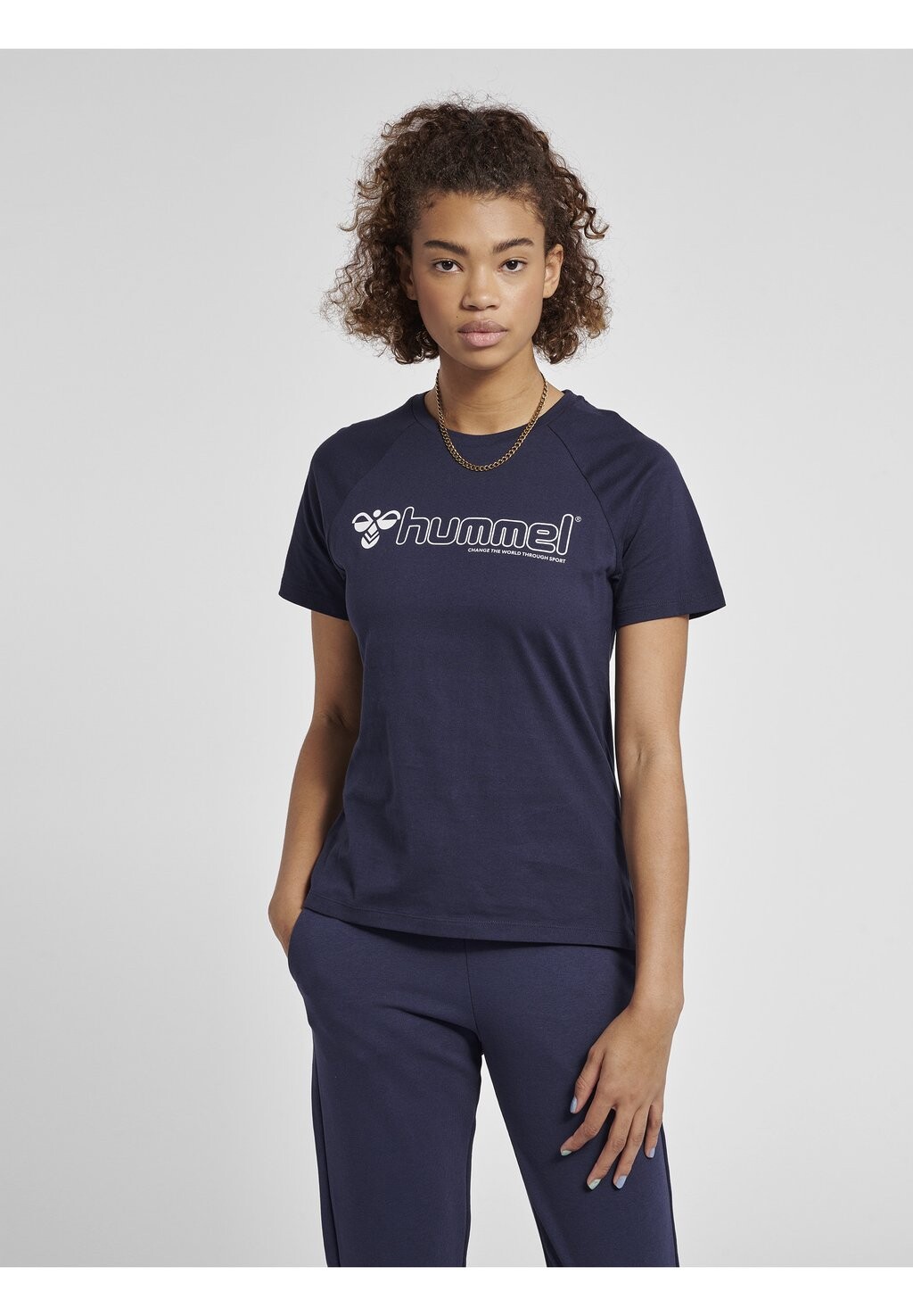 

Футболка с принтом Hummel, Черный