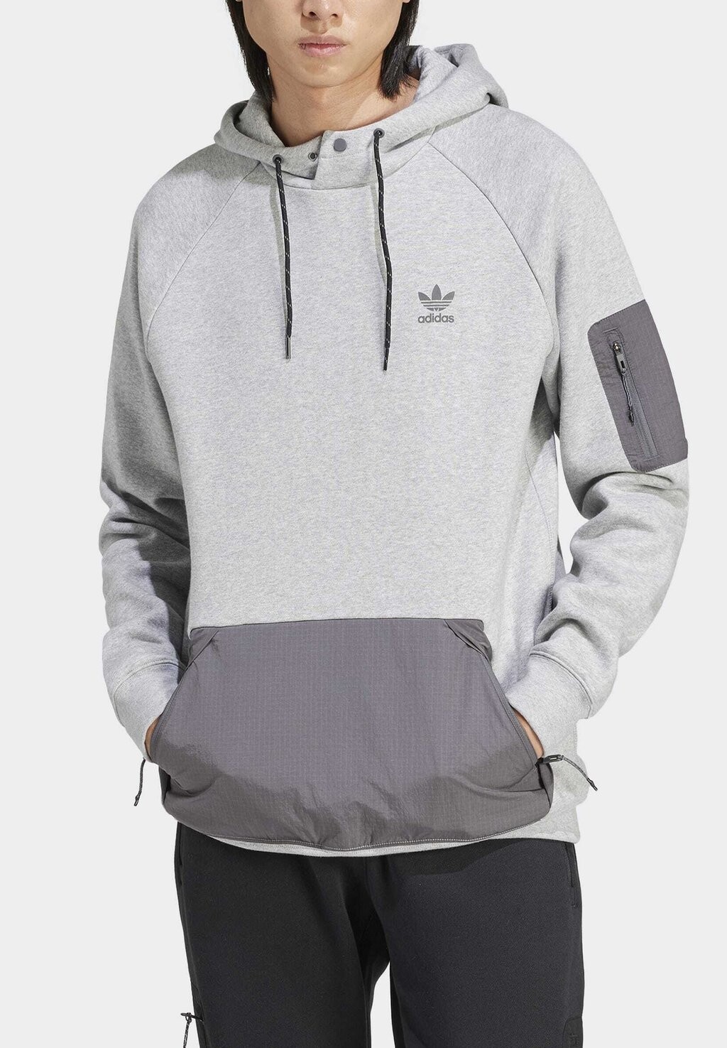 Худи adidas Originals, средний серый вереск