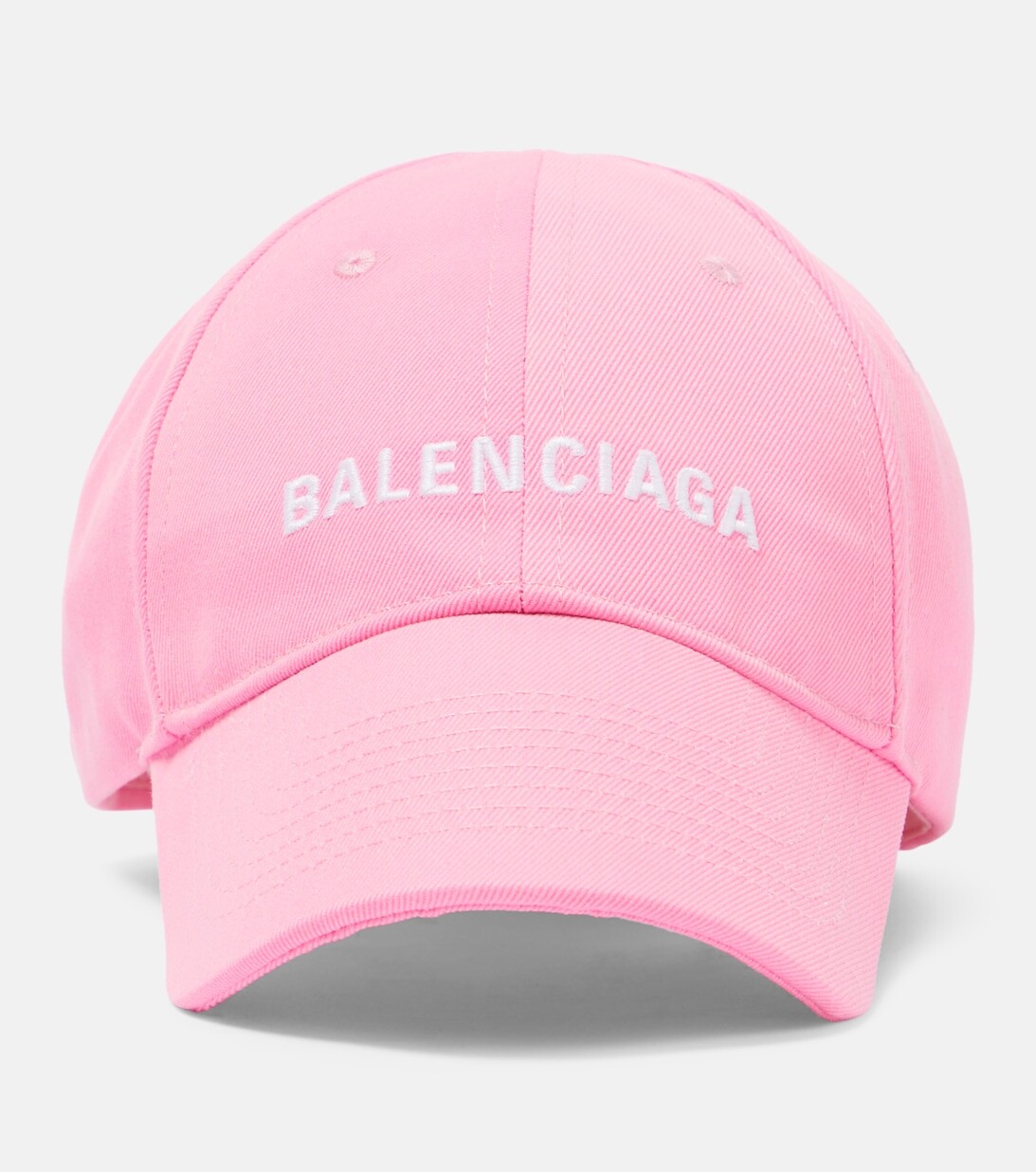 

Бейсболка с вышитым логотипом Balenciaga, розовый