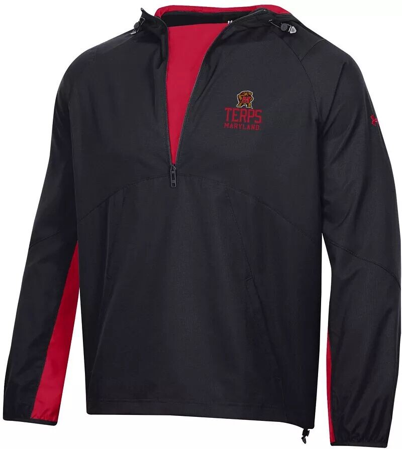 

Мужской черный анорак Under Armour Maryland Terrapins