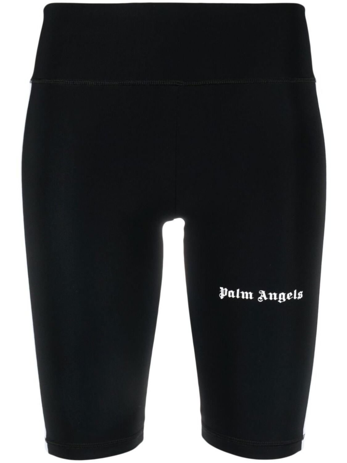 

Облегающие шорты с лампасами Palm Angels, черный