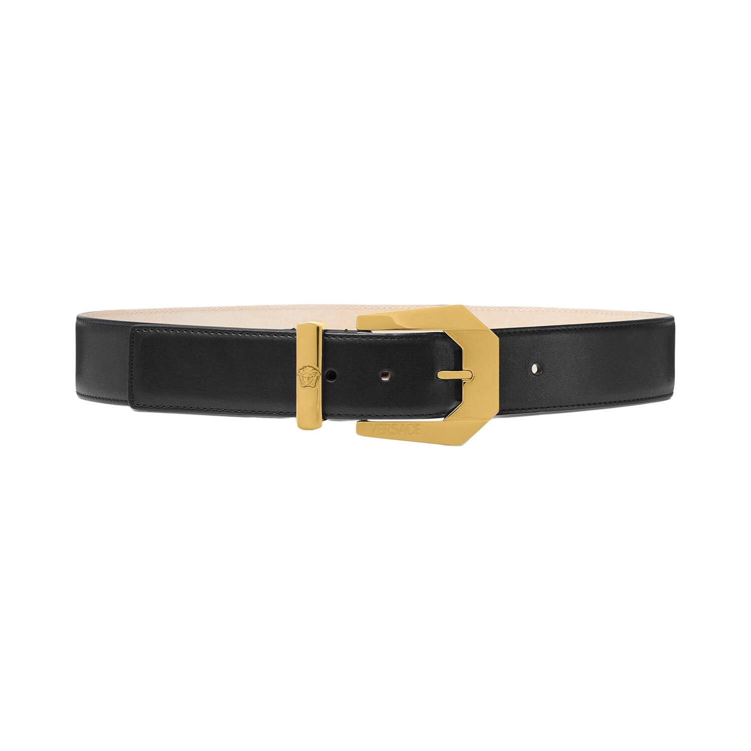 

Ремень Versace Черный/Versace Gold