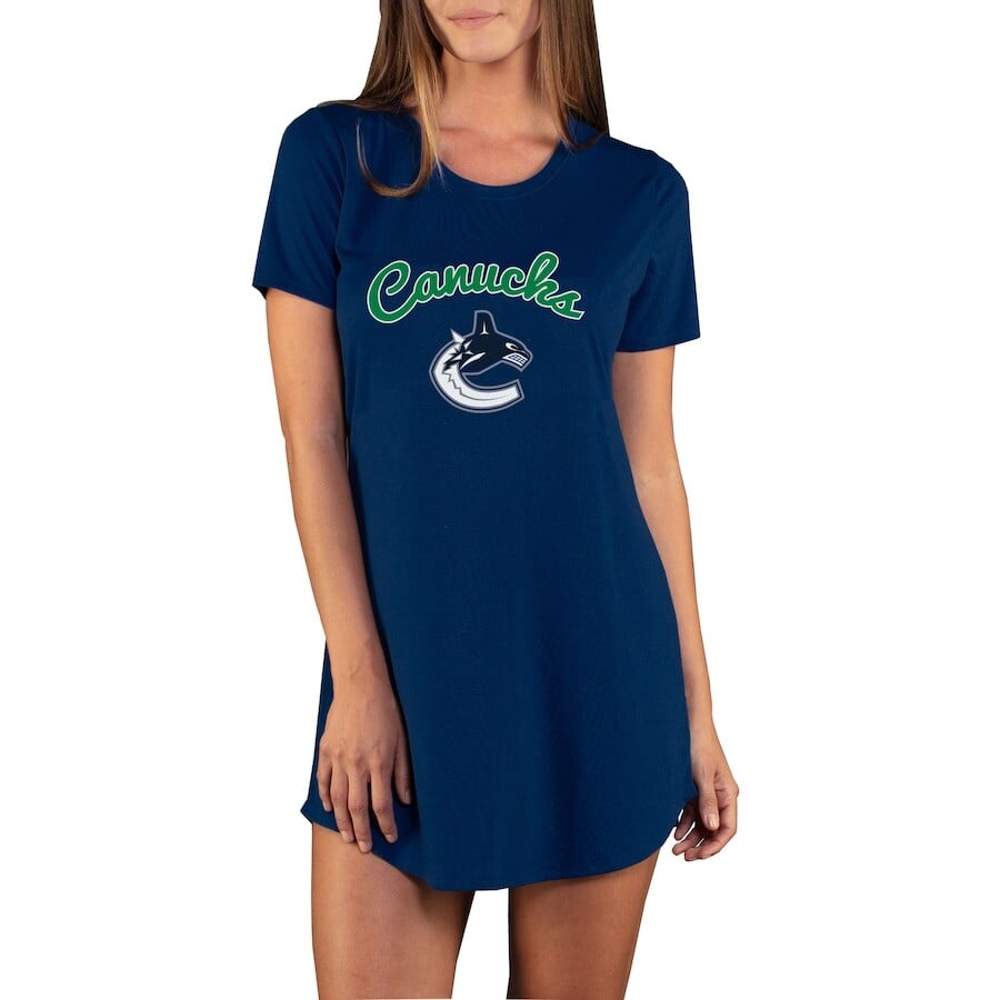 

Ночная рубашка Concepts Sport Vancouver Canucks, нави