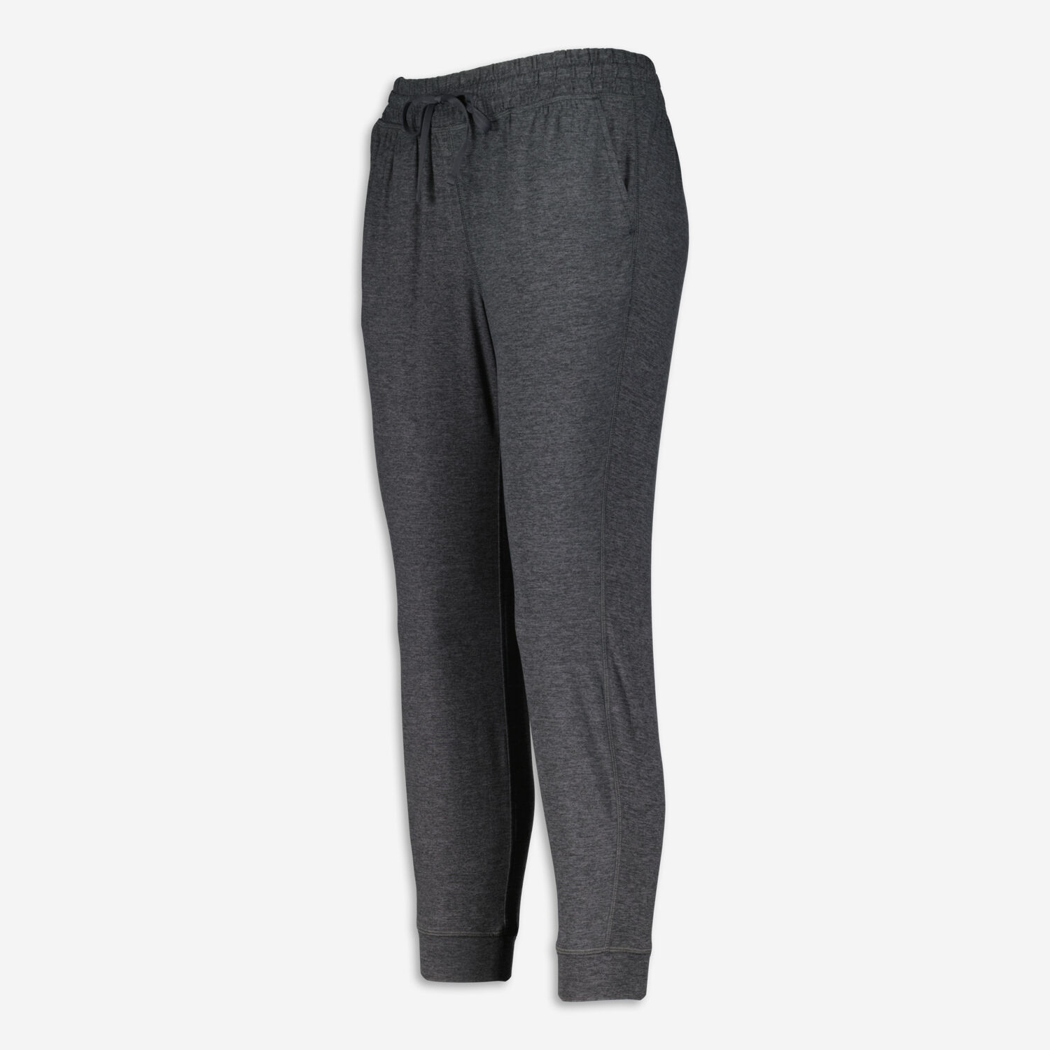 Серые спортивные брюки с меланжевым узором 90 Degree by Reflex однотонные брюки на шнурке 90 degree by reflex цвет heather grey