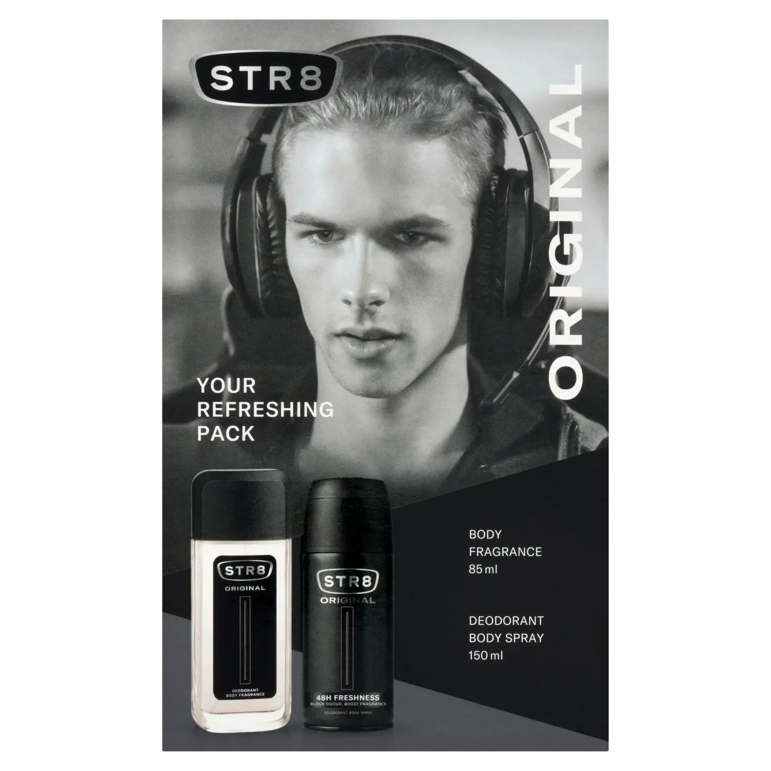 

Набор: парфюмированный мужской дезодорант Str8 Original, 150 мл