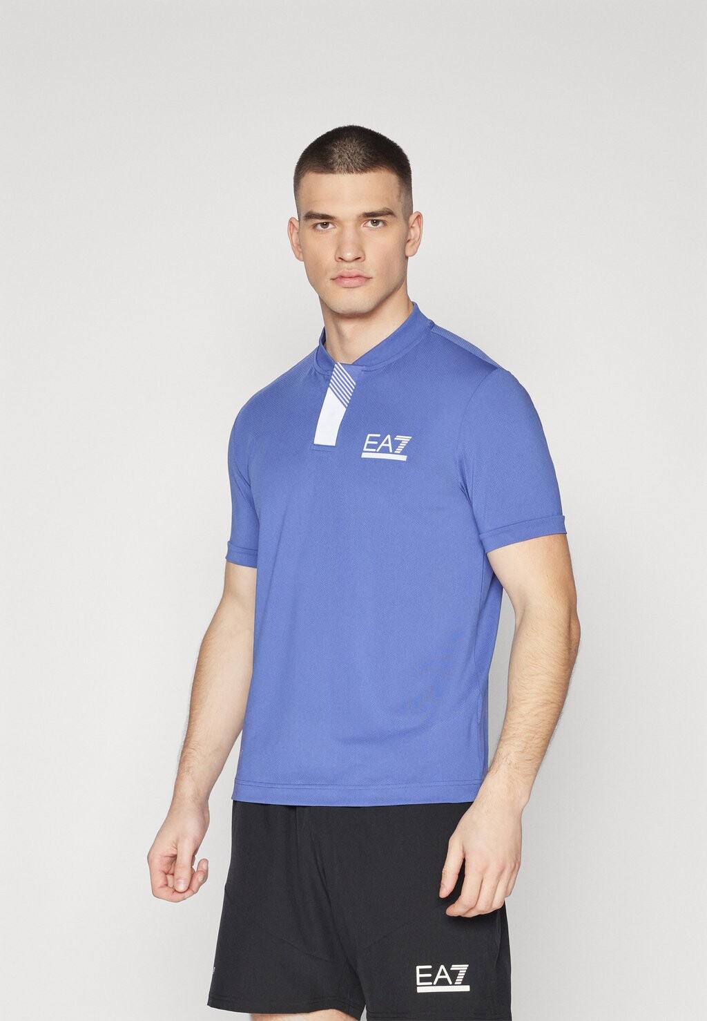 

Спортивная футболка TENNIS PRO SERAFINO EA7 Emporio Armani, цвет marlin