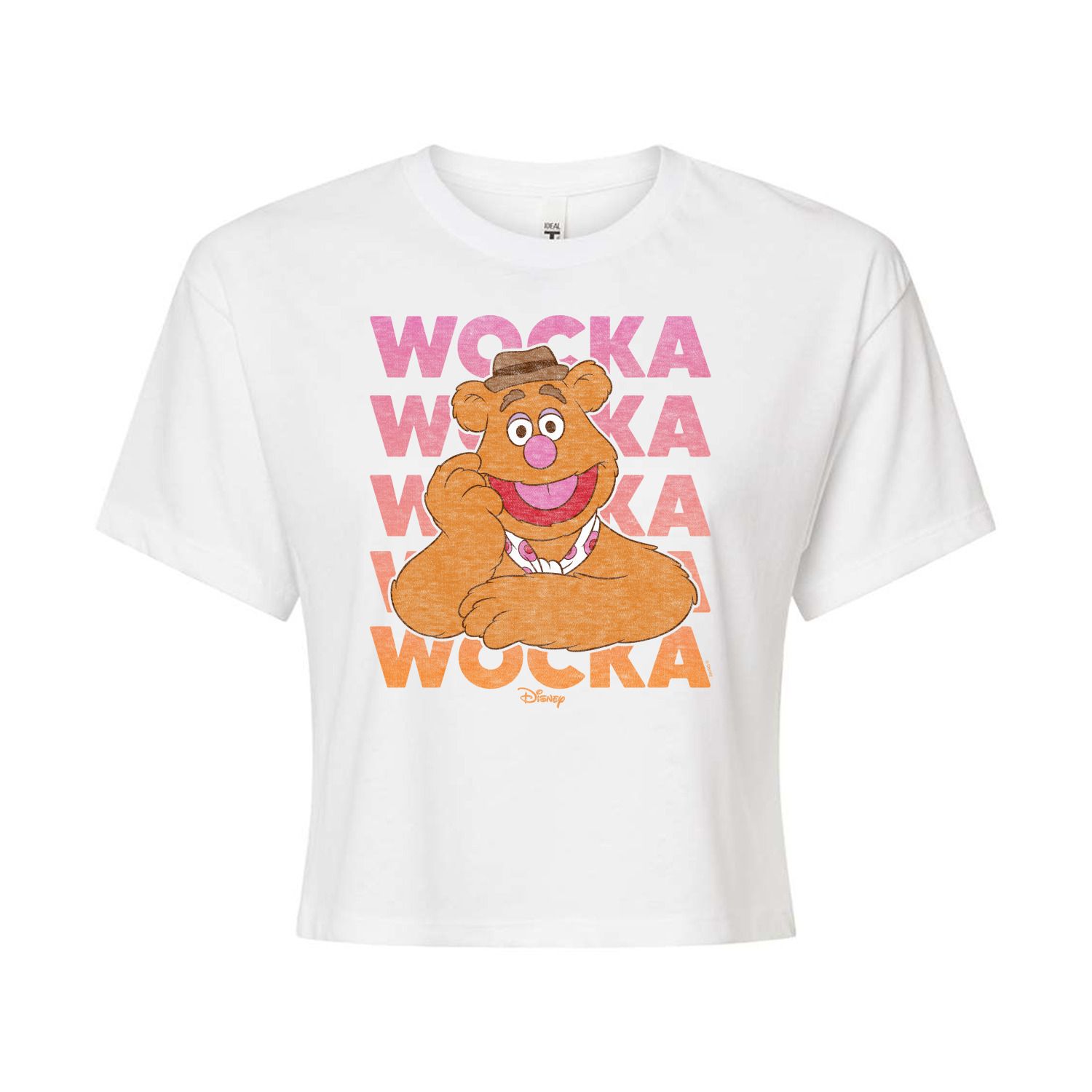 Укороченная футболка Disney's The Muppets Juniors Wocka Wocka Licensed Character