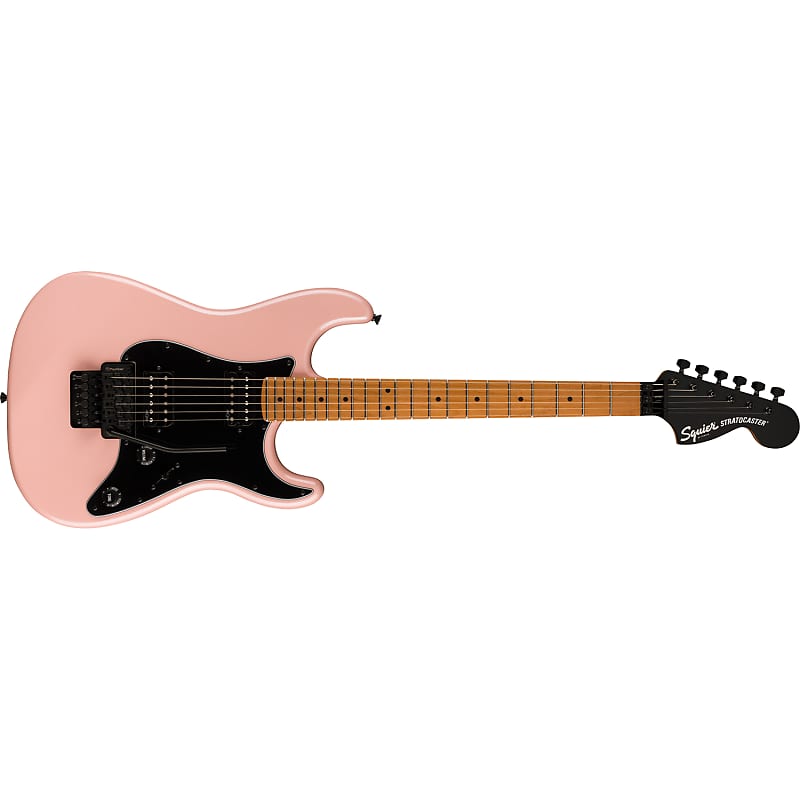 Электрогитара Squier Contemporary Stratocaster HH FR Guitar, Roasted Maple, Shell Pink Pearl