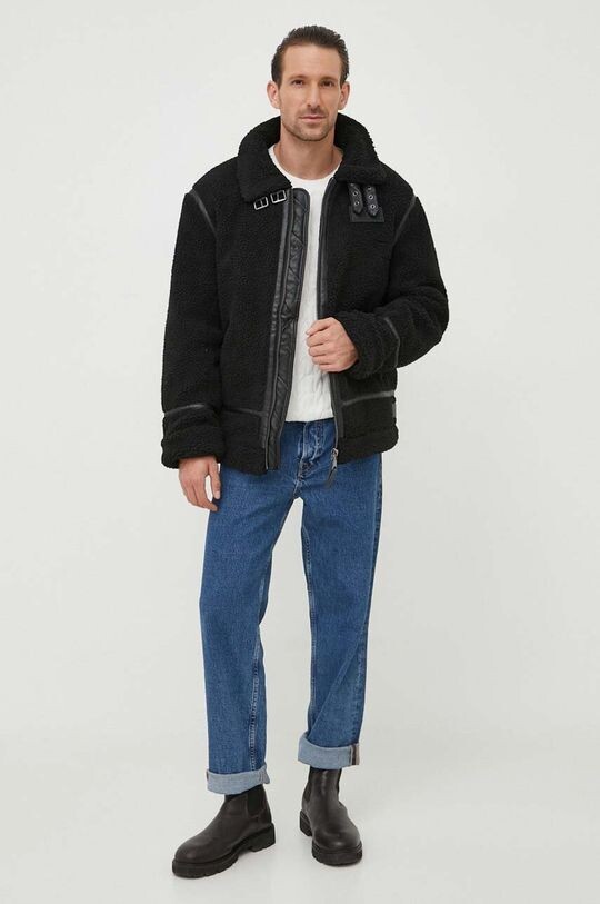 

Куртка Тедди B3 Alpha Industries, черный