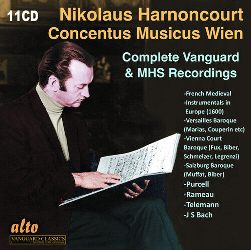 

CD диск Harnoncourt, Nikolaus: Concentus Musicus Wien, Complete Vanguard & MHS Recordings