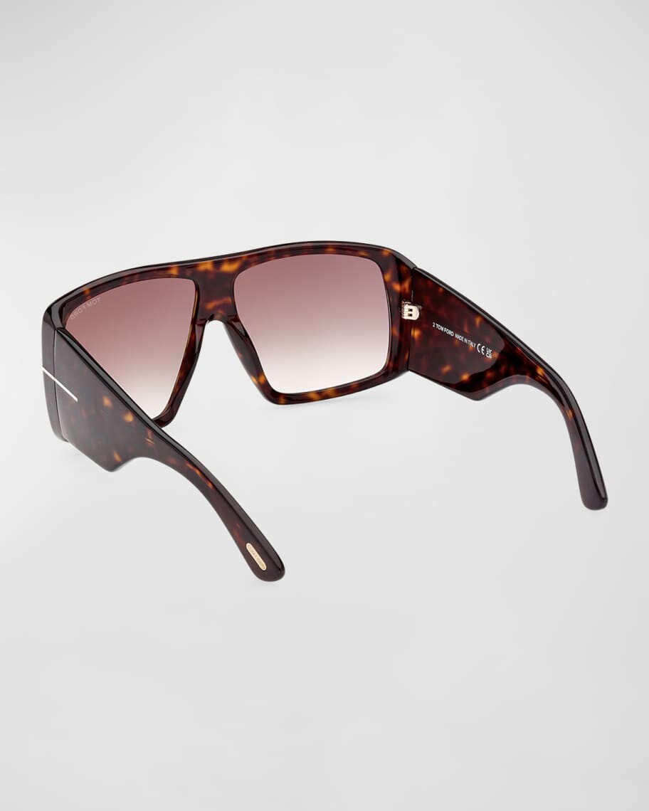 

Солнцезащитные очки Raven Square Havana из ацетата TOM FORD
