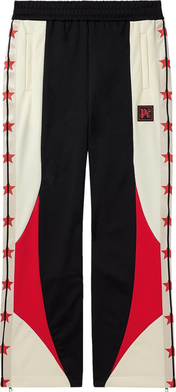 

Спортивные брюки Palm Angels PA Racing 'Black/White', черный