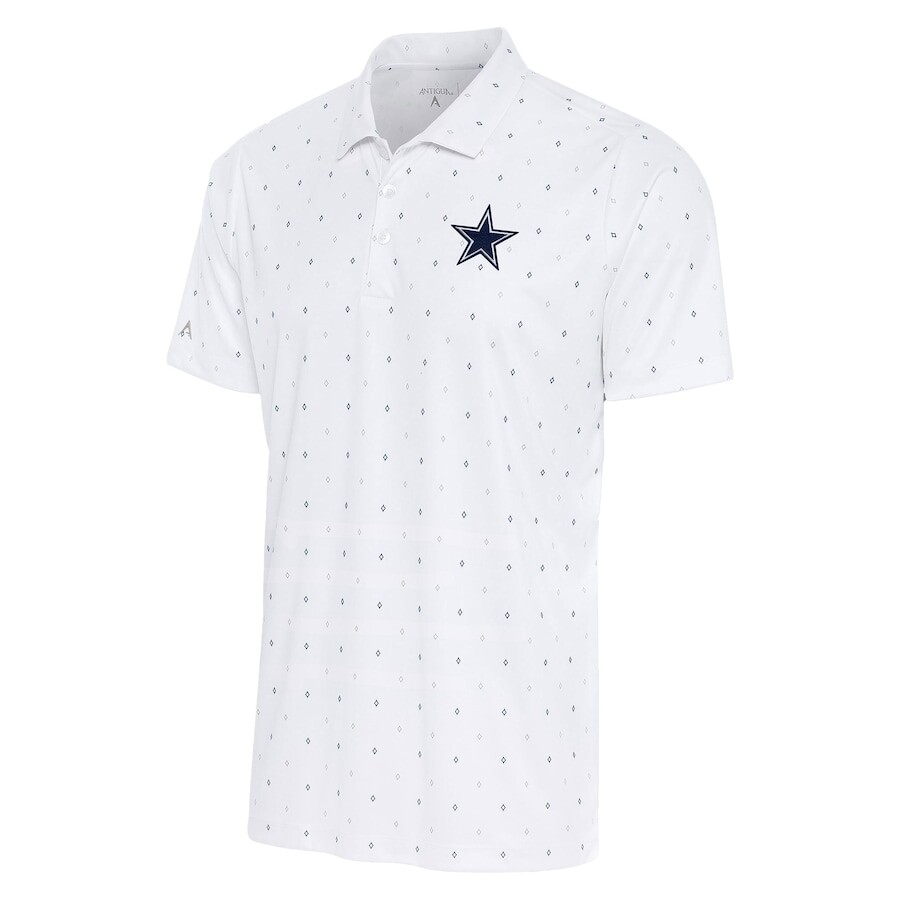 

Поло с коротким рукавом Antigua Dallas Cowboys, белый