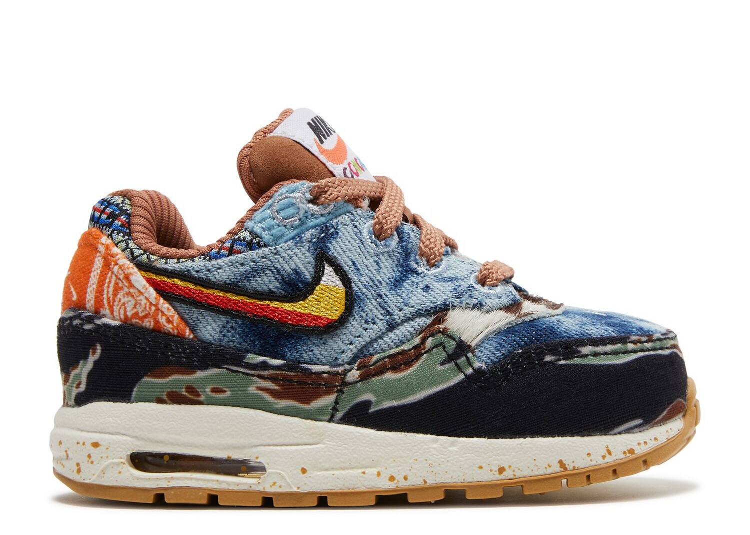 

Кроссовки Nike Concepts X Air Max 1 Sp Td 'Heavy', разноцветный