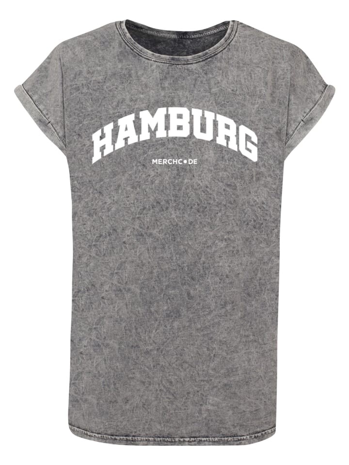 

Футболка Merchcode s, цвет grey black