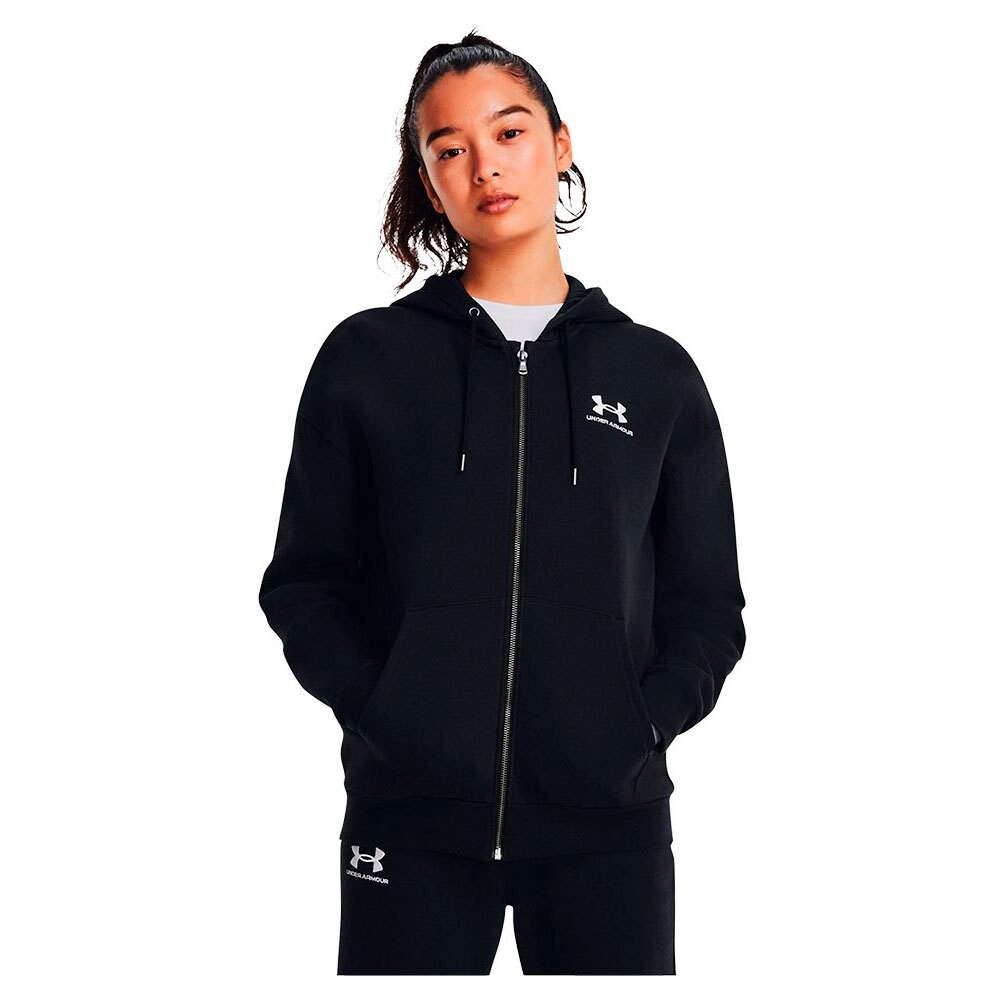 

Толстовка Under Armour Essential Fleece Full Zip, черный