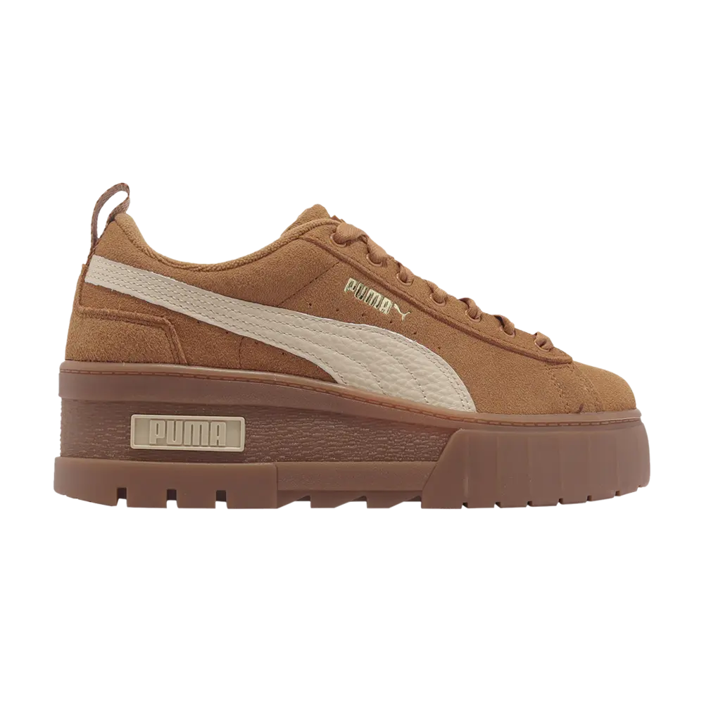 

Кроссовки Wmns Mayze Wedge Suede Puma, коричневый