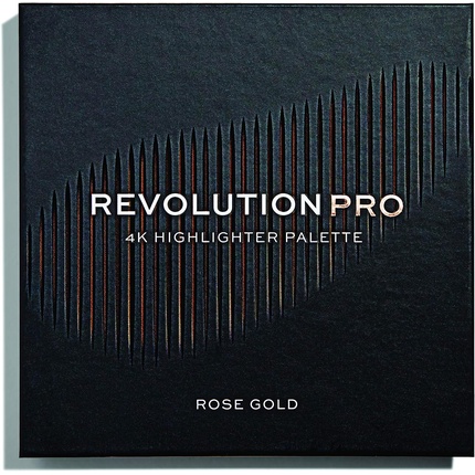Палитра 4K-хайлайтеров «Розовое золото», Revolution Pro