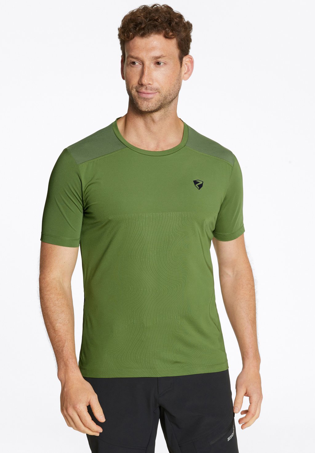 Спортивная футболка NEMINDO Ziener, цвет crocodile