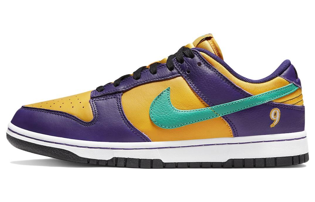 

Кроссовки Nike Dunk Low Skate женские, фиолетовый / желтый