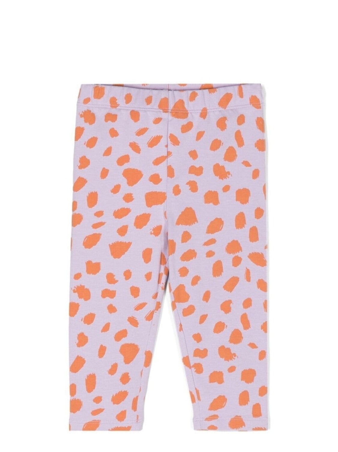

Stella McCartney Kids легинсы с анималистичным принтом, фиолетовый