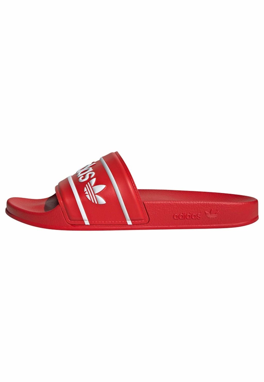 Шлепанцы adidas Originals, цвет red red cloud white