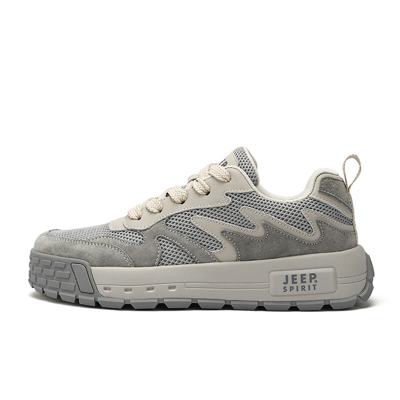 

Кроссовки JEEP SPIRIT Skateboarding Shoes Men Low-top, цвет Space Gray [Double Net]