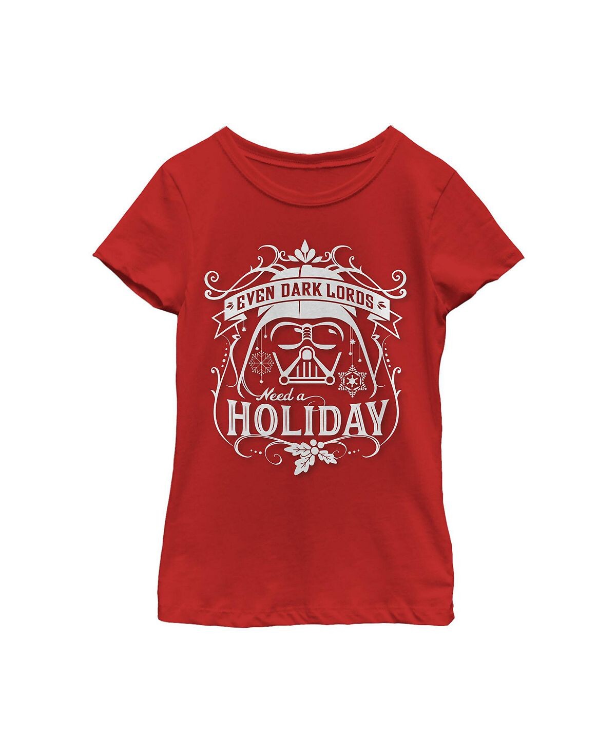 

Детская футболка «Звездные войны» для девочек «Рождество Темный Лорд» Disney Lucasfilm