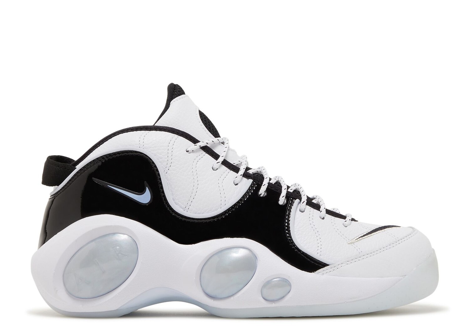 

Кроссовки Nike Air Zoom Flight 95 'Black Patent', белый, Белый;серый