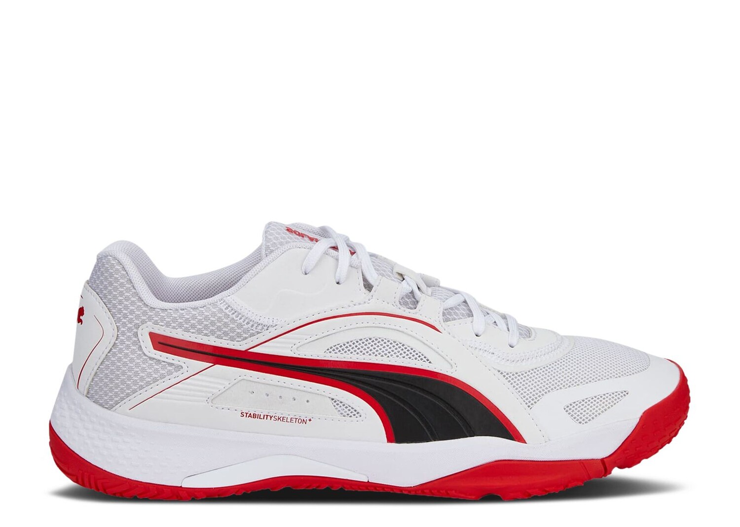 

Кроссовки Puma Solarstrike 2 Racquet 'White High Risk Red', белый, Белый;серый