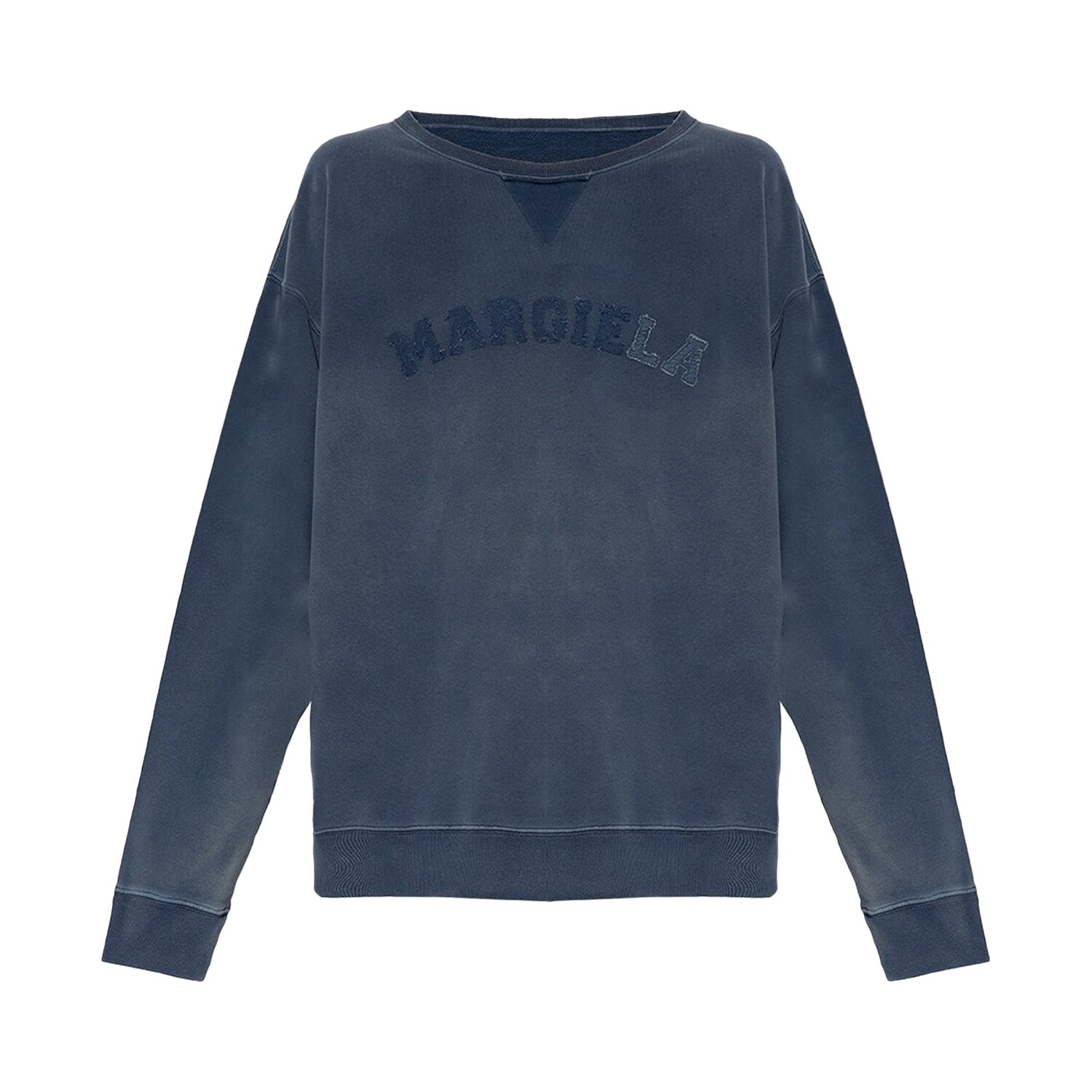 

Толстовка с вышитым логотипом Maison Margiela, цвет Синий