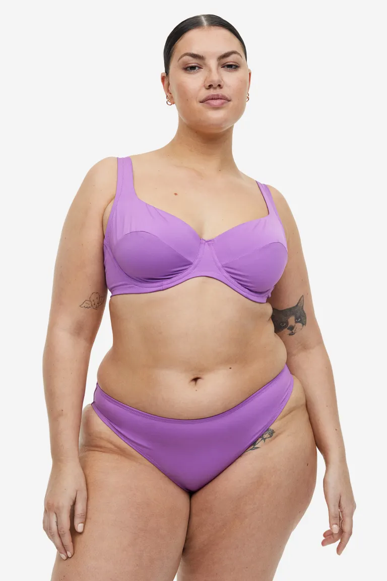 

Верх купальника H&M, фиолетовый