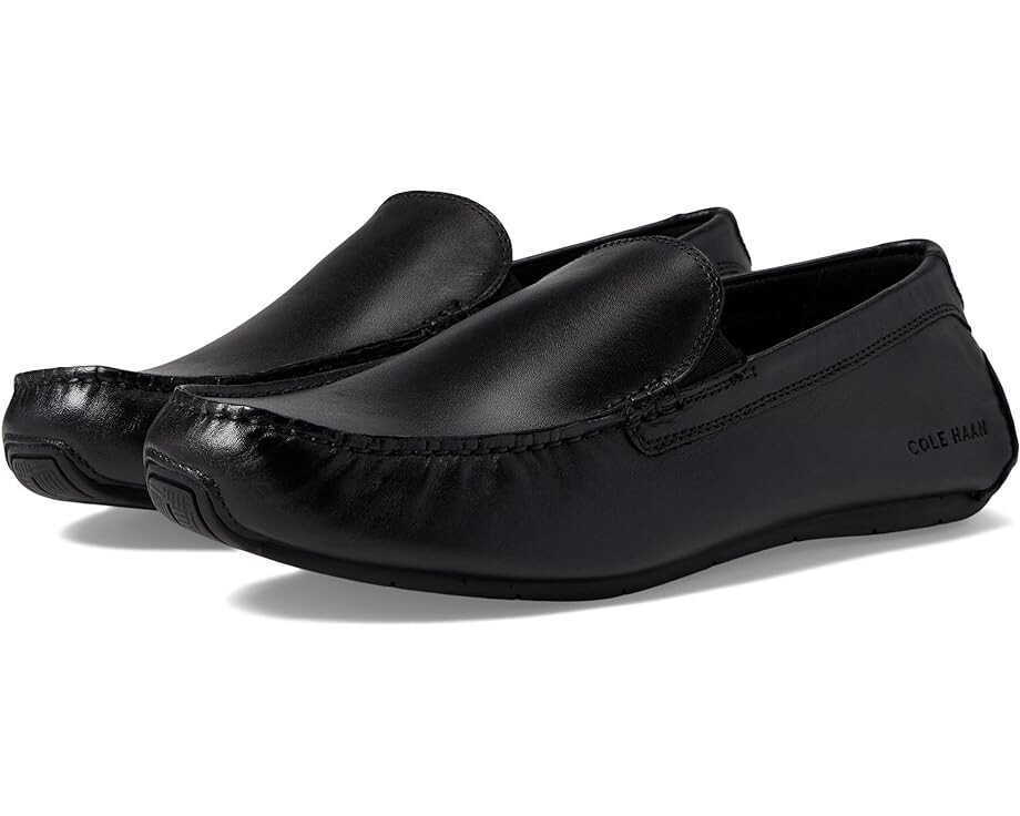 

Лоферы Cole Haan Grand City Venetian Driver, цвет Black/Black