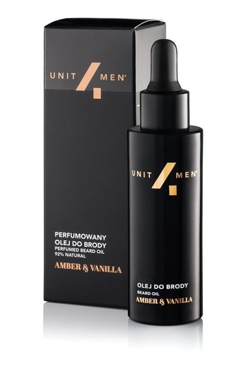 

Парфюмированное масло для бороды Amber&Vanilla, 30 мл Unit4Men