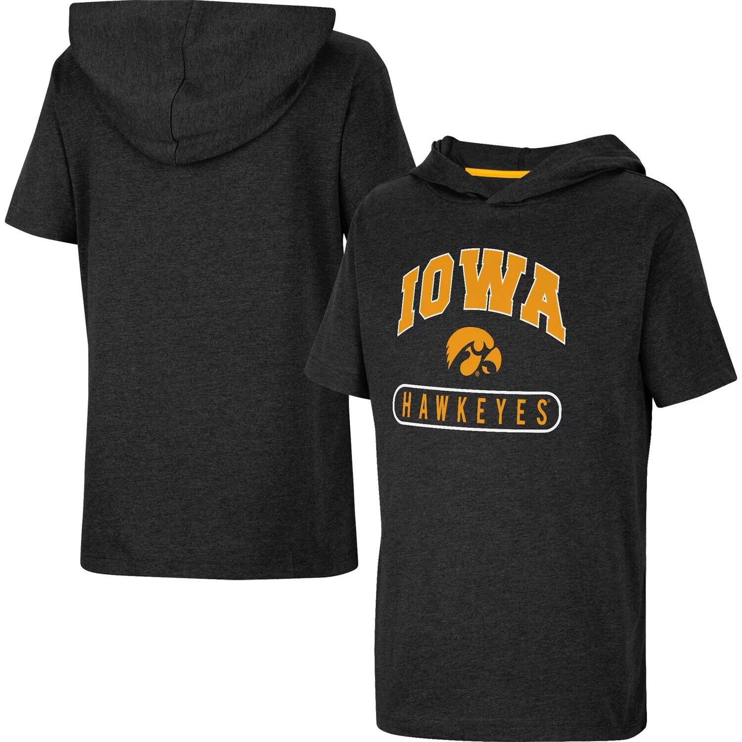 

Черная футболка с капюшоном Youth Colosseum Iowa Hawkeyes Varsity Colosseum
