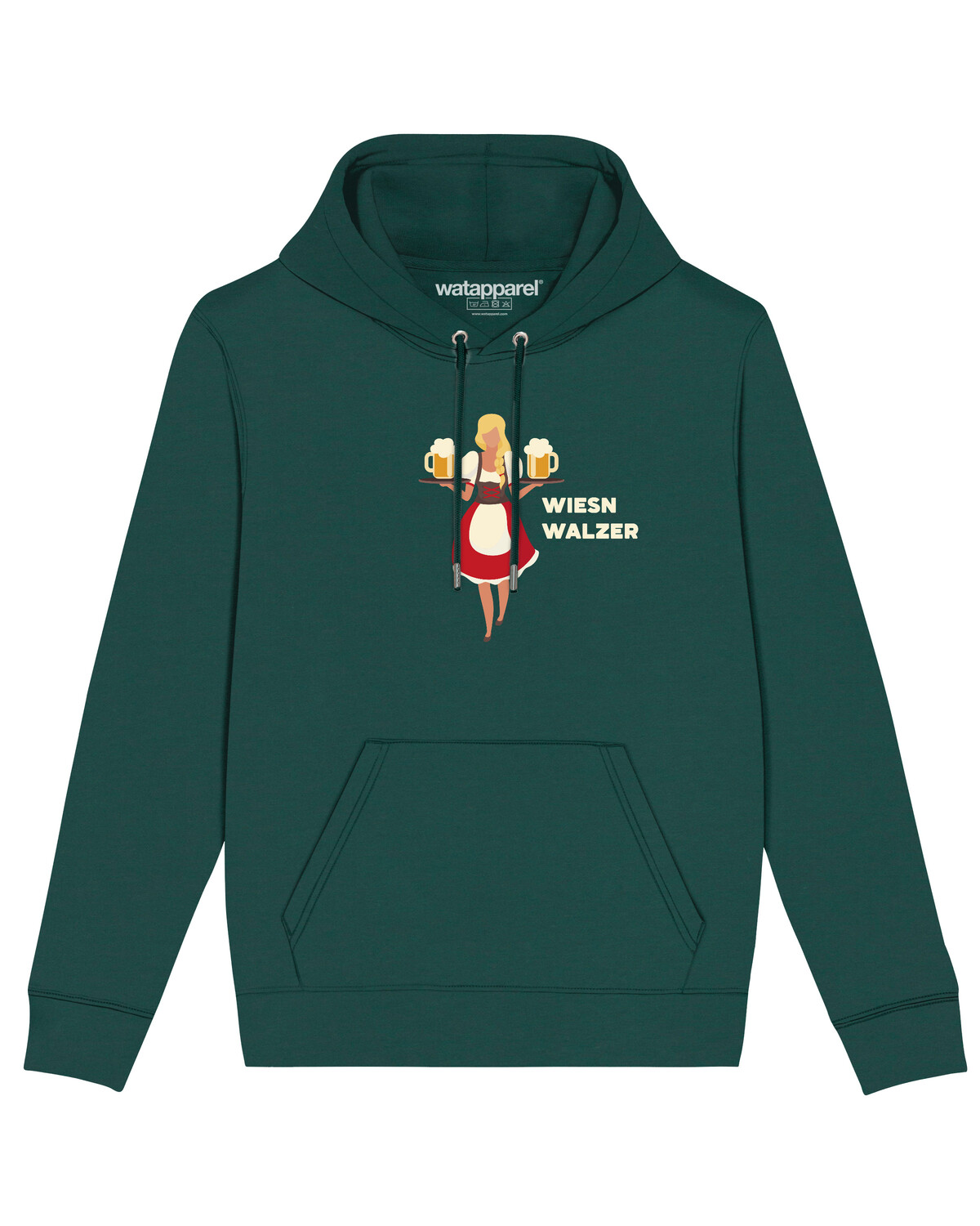 

Толстовка wat Apparel Wiesn Walzer, цвет Glazed Green