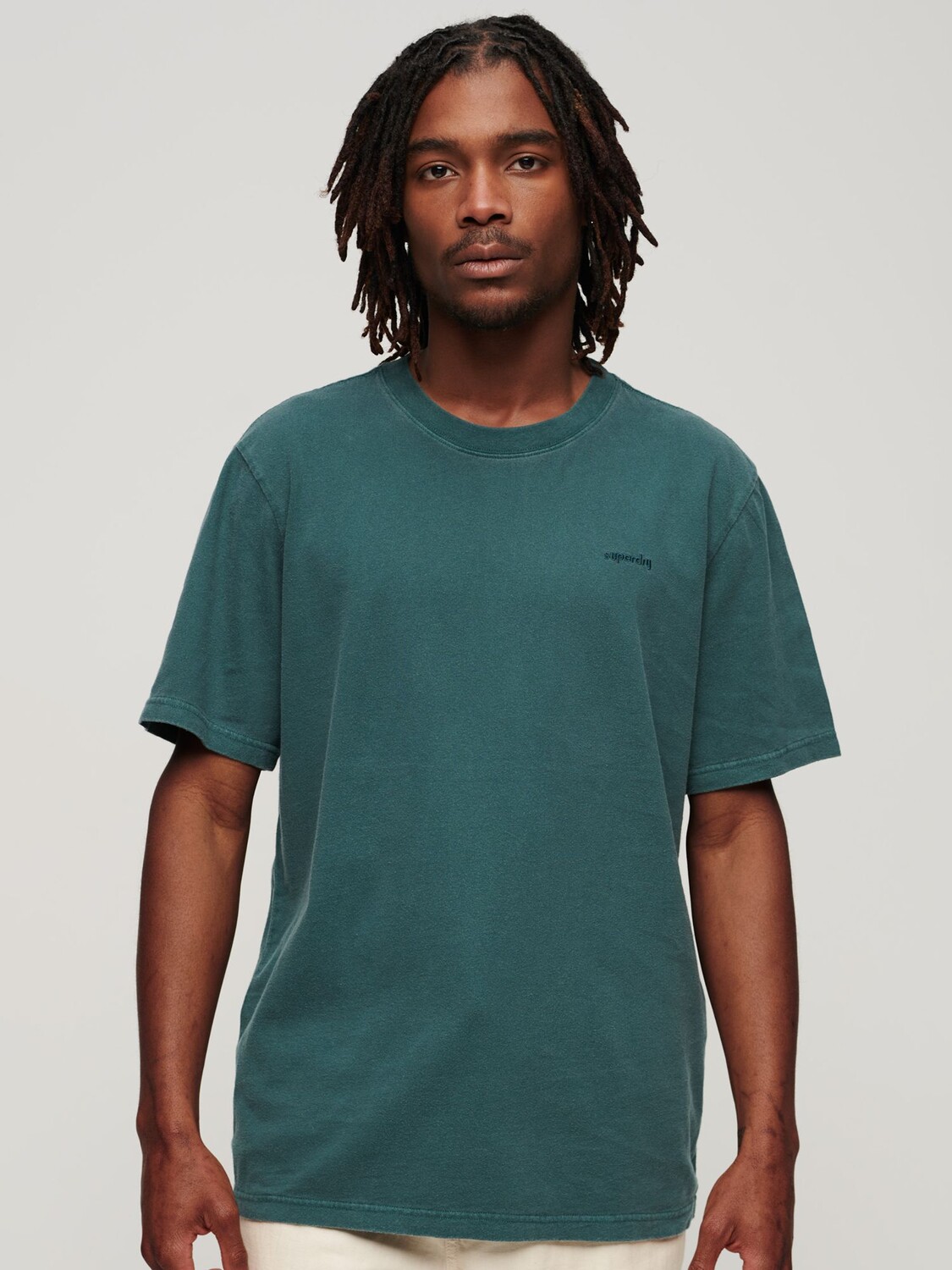 

Футболка Superdry Vintage Mark, цвет Furnace Green