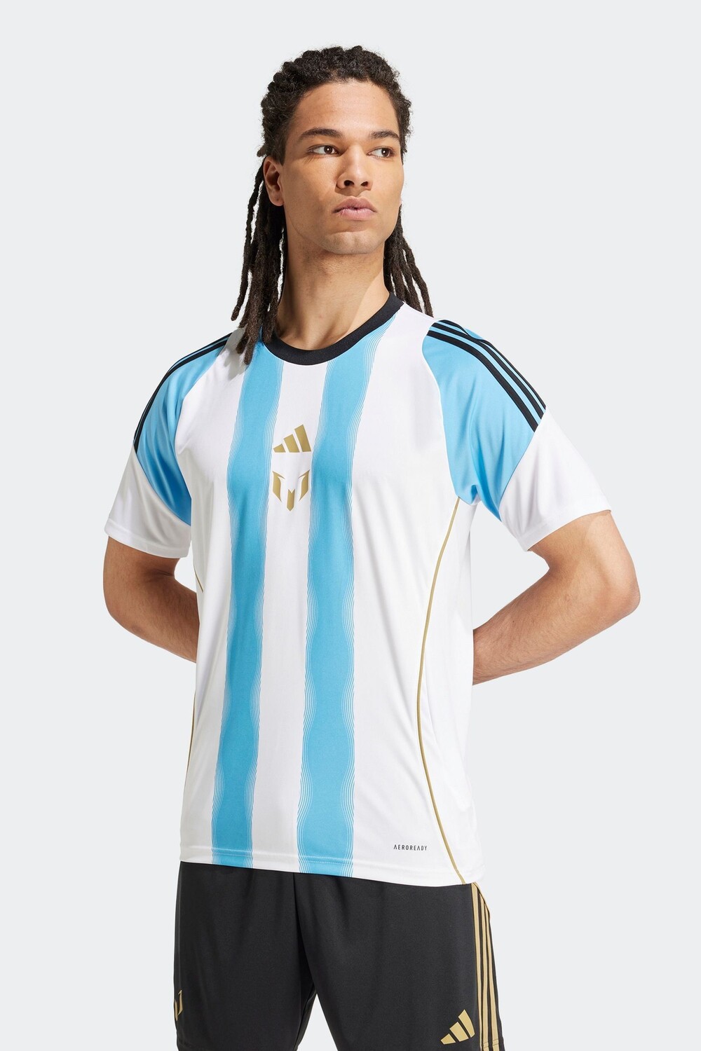 

Тренировочная майка Месси Adidas, синий