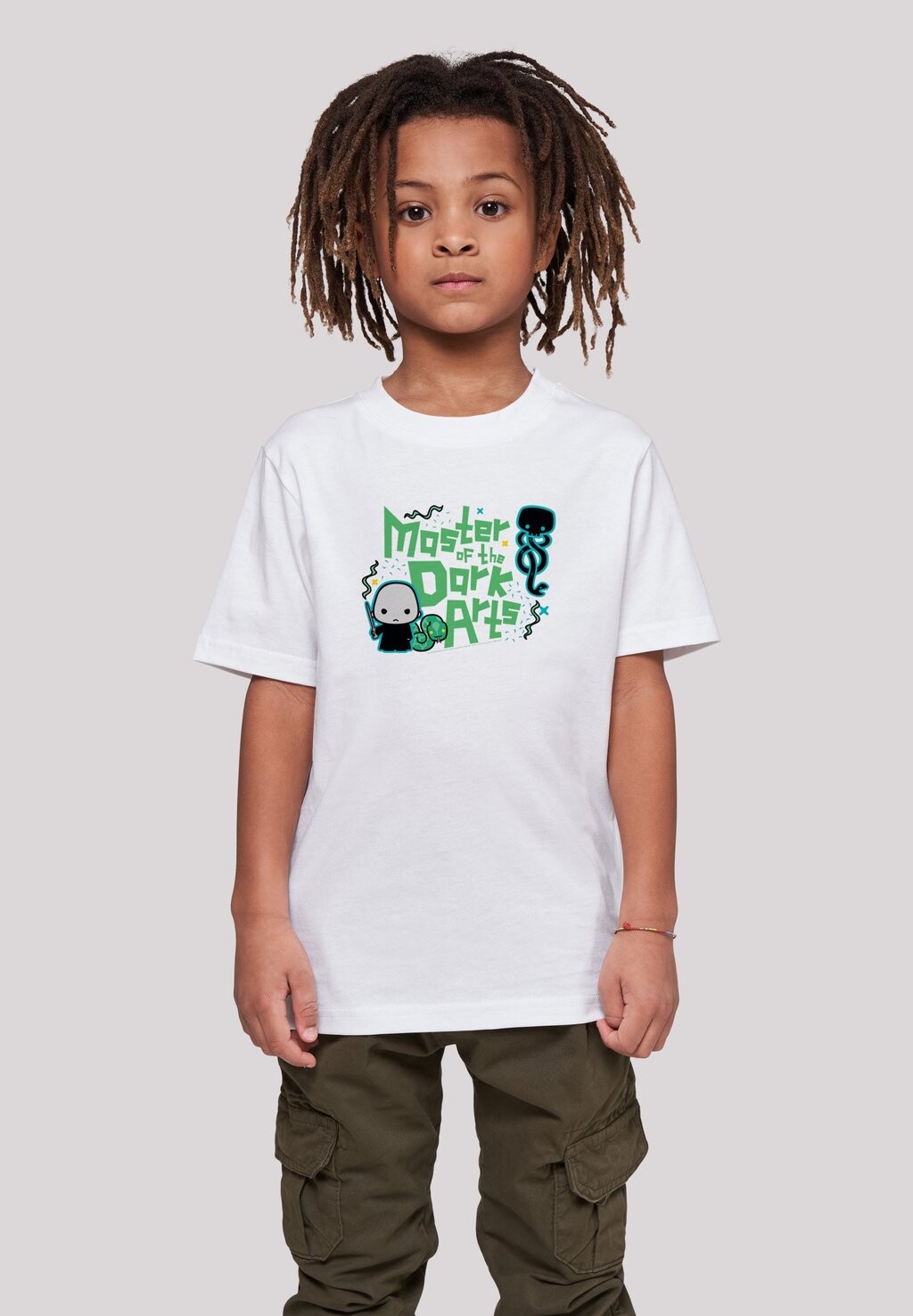 

Футболка с принтом Harry Potter Voldemort Dark Arts Junior F4NT4STIC, белый