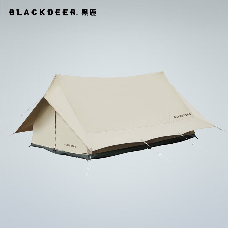 

Роскошная вилла Blackdeer, большая палатка для кемпинга на 4-6 человек, хлопковая палатка с двойным козырьком BD12021123, береза, белый цвет