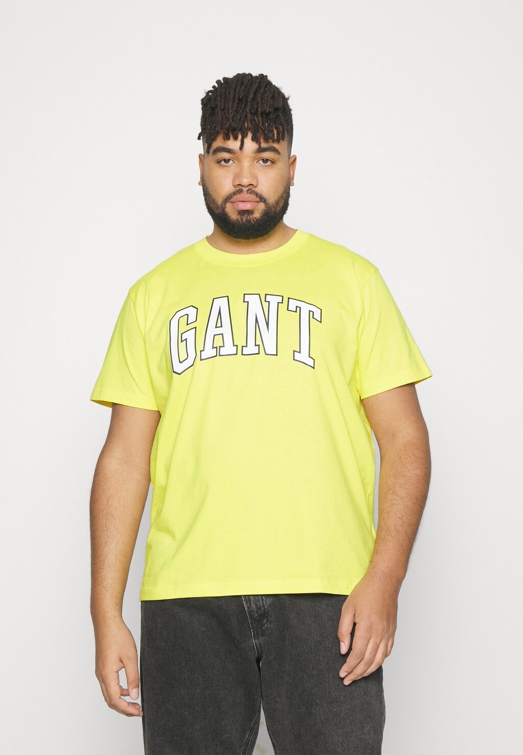 

Футболка с принтом GANT, желтый