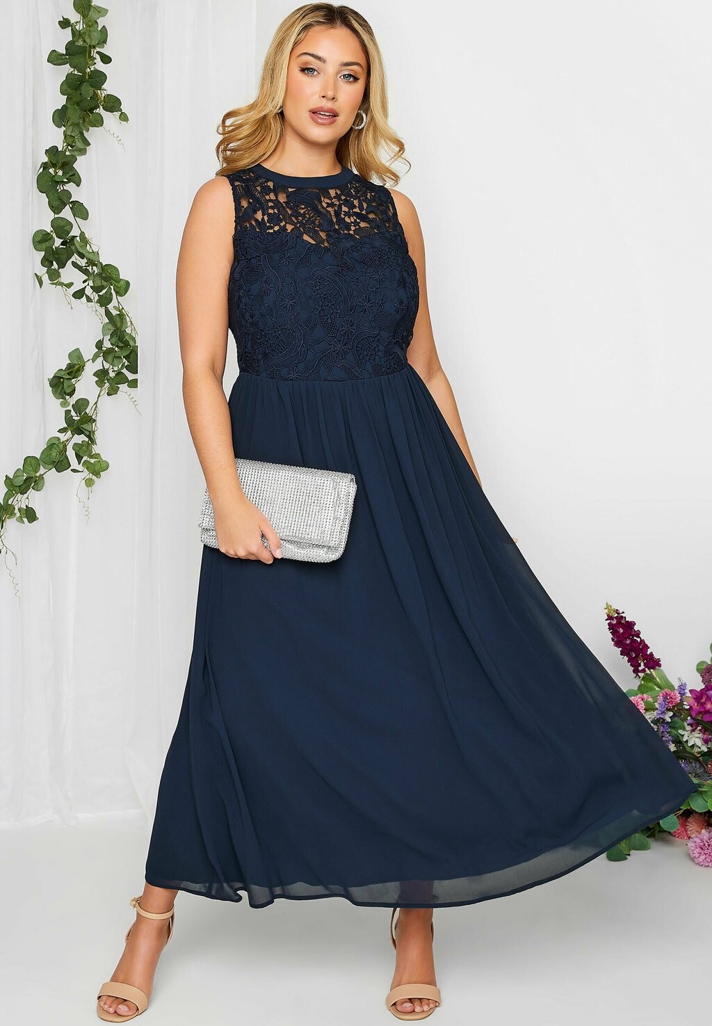 

Вечернее платье Yours Clothing, темно-синий