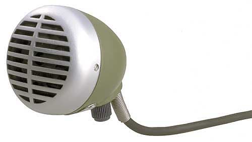 Динамический микрофон Shure 520DX Green Bullet Harmonica Microphone