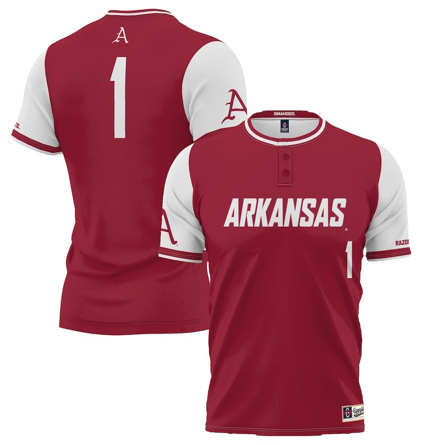 

Джерси ProSphere Arkansas Razorbacks, кардинал