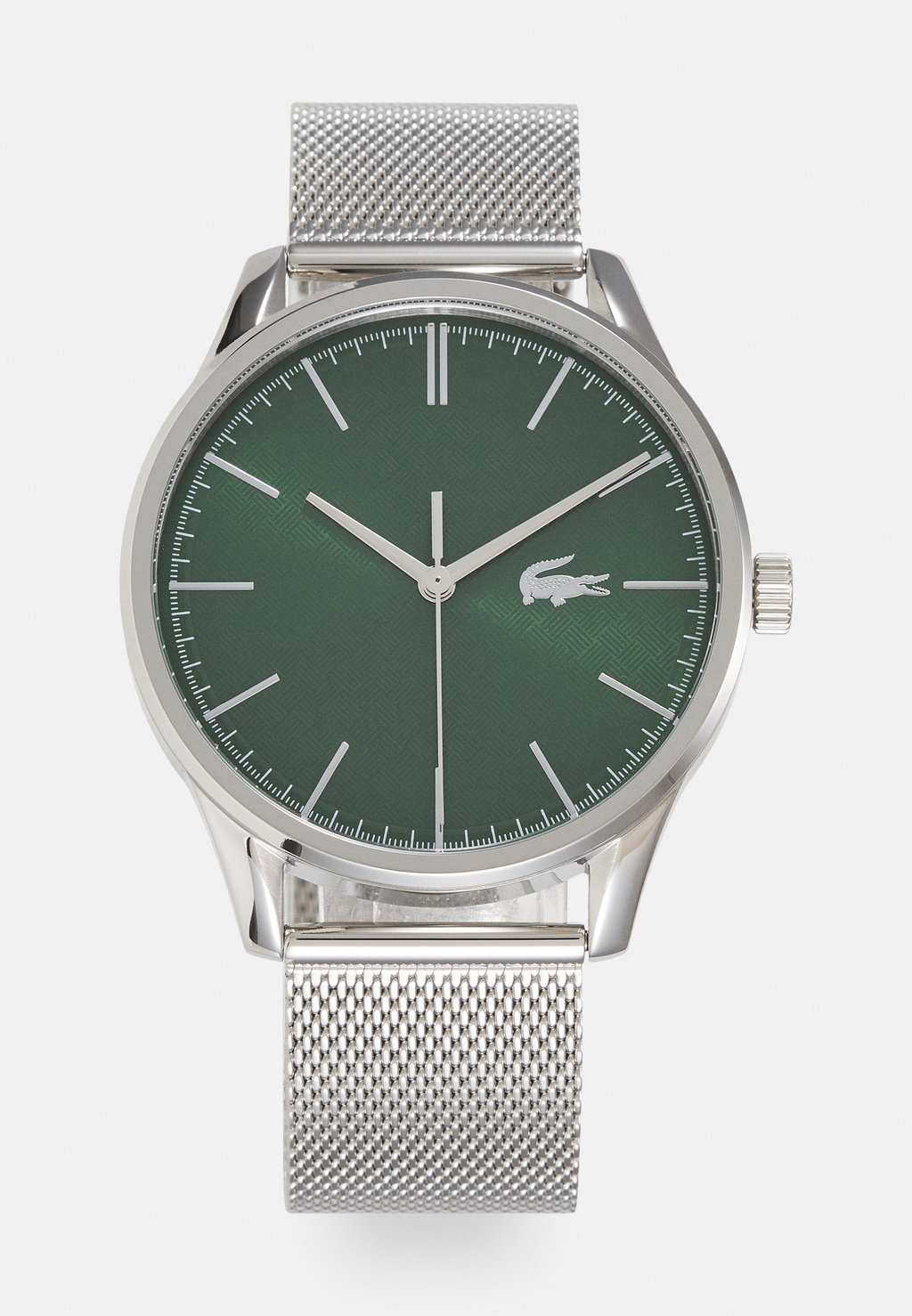Часы ВЕНА Lacoste, серебристый/зеленый