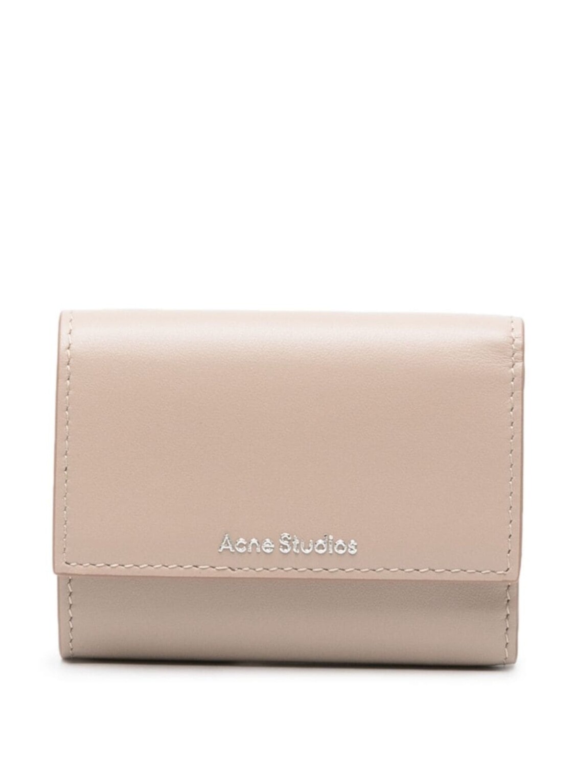 

Кошелек с логотипом Acne Studios, бежевый